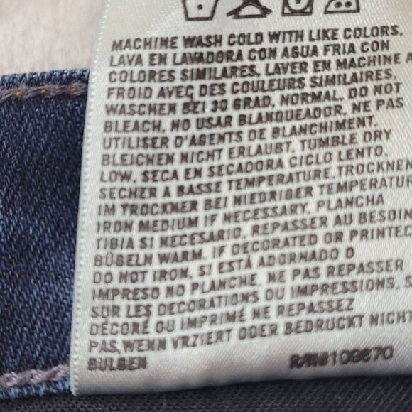 Citizens Of Humanity Dahan Womens Dani Dark Wash Cropped Leg Denim Jeans Size 27 - Picture 13 of 13